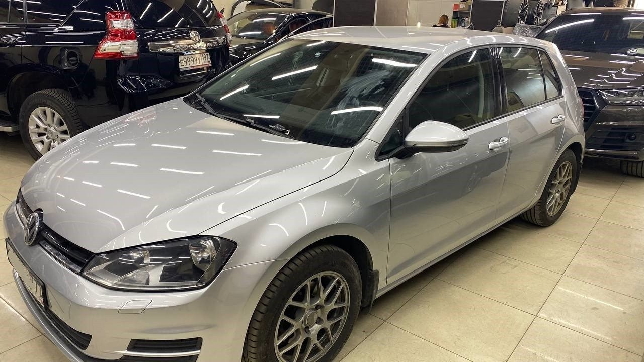 Полная покраска VW Golf — фотоотчёт