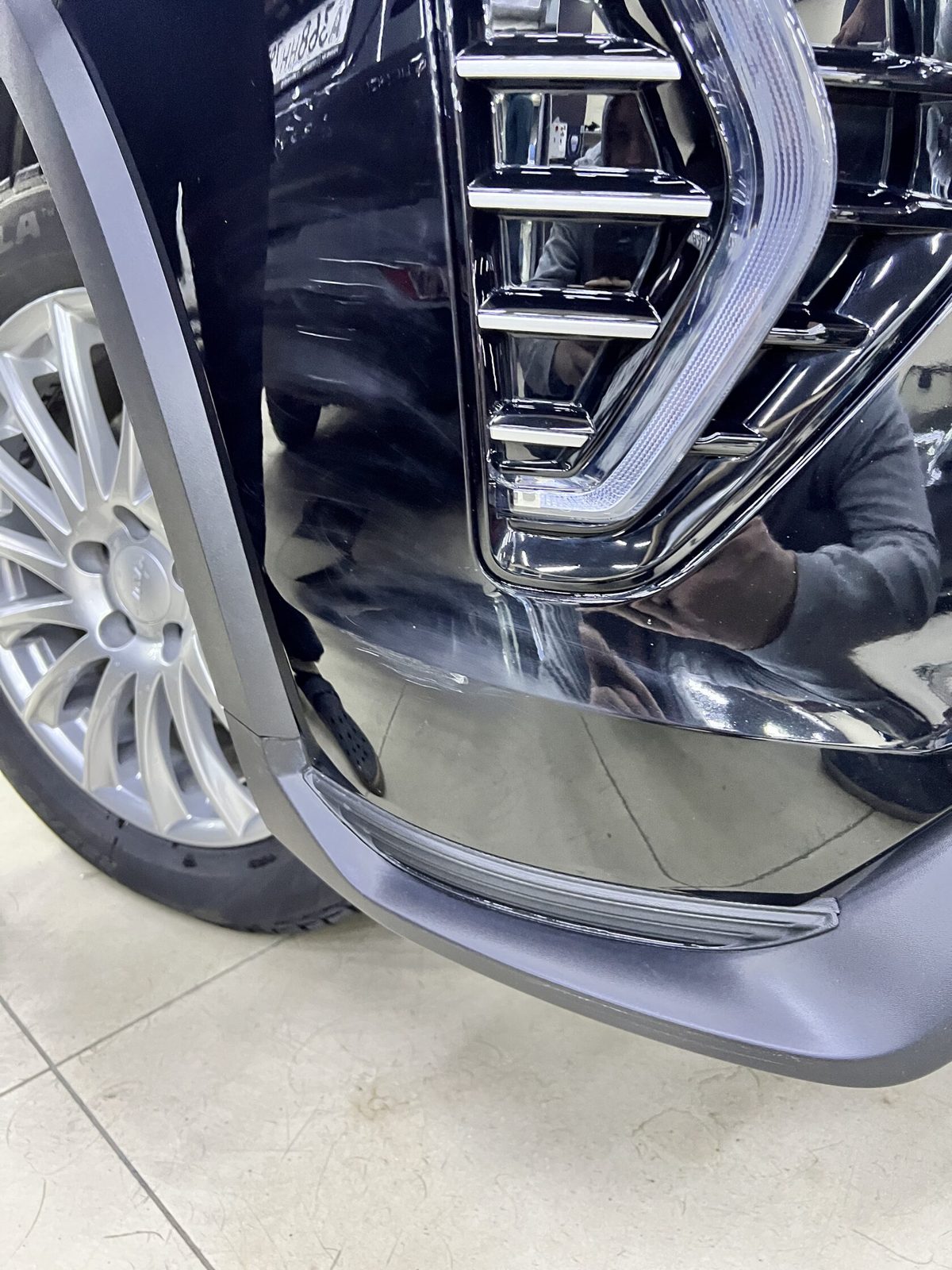 Процесс — работа мастера — localpaint_haval_jolion